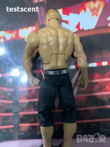 Екшън фигура WWE John Cena Джон Сина Mattel Elite Black Jorts figure играчка, снимка 6 - Колекции - 48438285