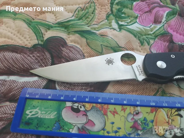 Сгъваем джобен нож ножче ножка Spyderco CPM S30V, снимка 2 - Ножове - 46896822