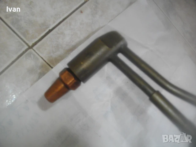 ОКСИЖЕН НЕМСКИ РЕЗАК 50см HORNUNG МАРКУЧИ 2Х5 м РЕДУЦИР ВЕНТИЛИ КИСЛОРОД АЦЕТИЛЕН ОРИГИНАЛНИ МАРКОВИ, снимка 14 - Други инструменти - 51056807