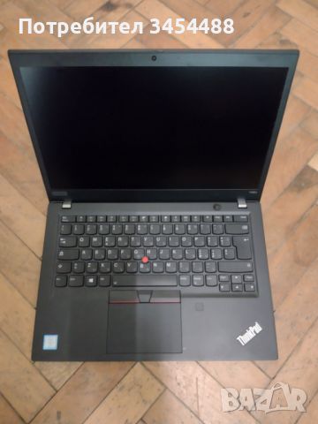 Lenovo ThinkPad T490s, 14.1″, i5-8365U, 16 RAM, 250 SSD, сензорен, подсветка, кирилизация, снимка 1 - Лаптопи за работа - 45296825