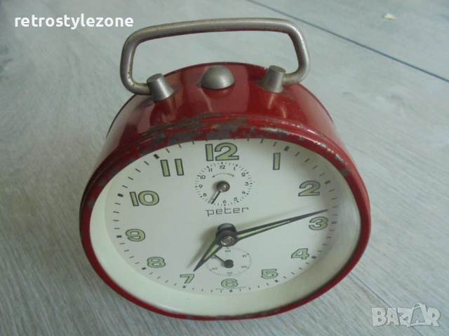 № 8443 Стар часовник - Peter , снимка 4 - Антикварни и старинни предмети - 53121328