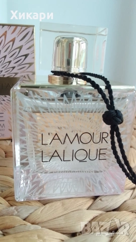 Оригинала парфюмна вода Lalique Lamour 100 ml, снимка 3 - Дамски парфюми - 53335482