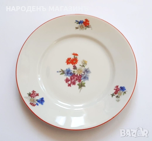 RICHTER, FENKL, HAHN - RFH – ЧЕХОСЛОВАКИЯ - Порцеланов сервиз за хранене за 6 човека чинии порцелан , снимка 6 - Други ценни предмети - 53622812