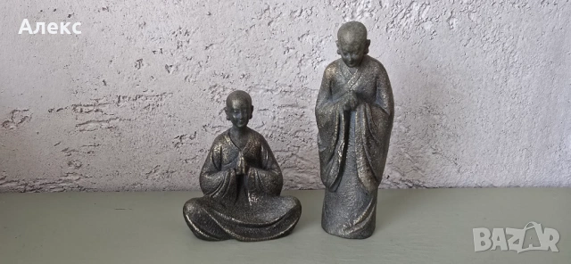 Комплект Будистки монаси, Дзен Медитация., снимка 4 - Антикварни и старинни предмети - 53404824