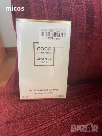 Запазен!Chanel,Intense Coco Mademoiselle,100 ml, оригинал,EDP парфюм,нов, снимка 1 - Дамски парфюми - 45352899