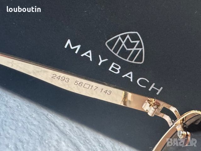 Maybach 2024 мъжки слънчеви очила авиатор 6 цвята, снимка 16 - Слънчеви и диоптрични очила - 45513078