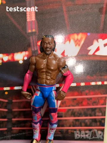 Екшън фигура WWE Kofi Kingston Кофи Кингстън Mattel Elite New Day figure играчка, снимка 16 - Колекции - 49511594