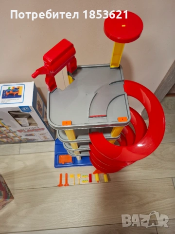 Писта - гараж за малки колички, снимка 6 - Коли, камиони, мотори, писти - 53833185