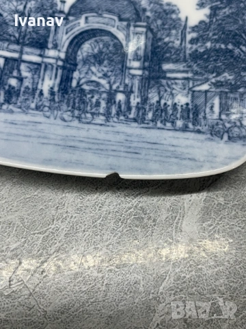 Комплект от две малки чинийки Royal Copenhagen Bing & Grondahl, произведени в Дания, снимка 2 - Колекции - 53949892