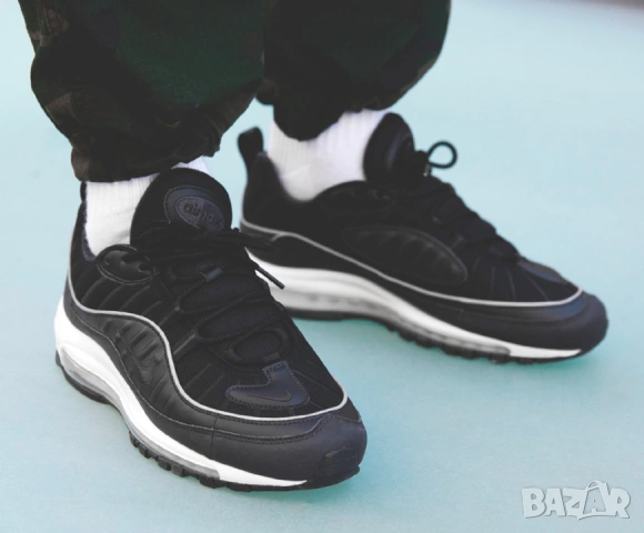 маратонки Nike Air Max 98 "Oil Grey" номер 43 , снимка 2 - Маратонки - 53952835
