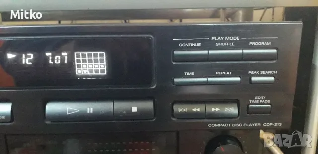 CD player Sony, снимка 2 - Аудиосистеми - 48651018