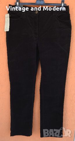 Дамски черни джинси панталони стреч слим CANDA W32 (42) НОВИ 