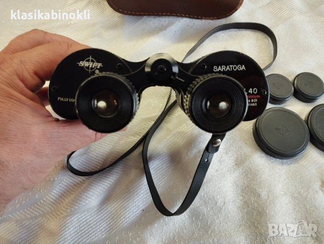 ТОП Ловен Японски Бинокъл- .8х40-SWIFT-SARATOGA Quartar, снимка 2 - Екипировка - 53809232