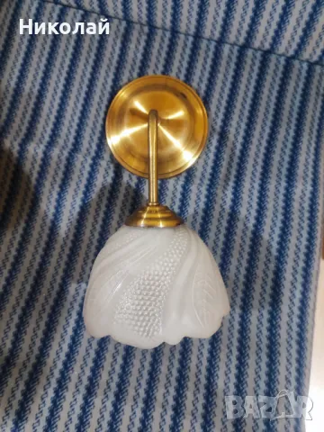 Продавам Аплик за стена винтидж , снимка 2 - Лампи за стена - 49653777