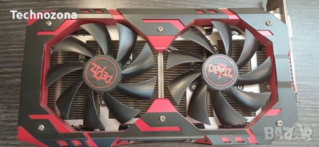 PowerColor RX 580 Red Devil 8GB | AMD Radeon RX580 | OC | Видео карта за игри, снимка 4 - Видеокарти - 53258052