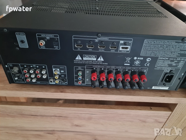 AV-ресивър Denon AVR-1911, снимка 2 - Ресийвъри, усилватели, смесителни пултове - 52154377