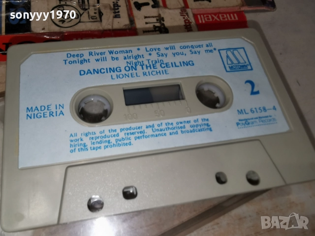 LIONEL RICHIE-ORIGINAL TAPE 2312251635, снимка 10 - Аудио касети - 52885467