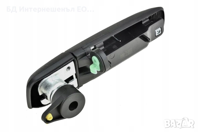 735357271  Външна дръжка за предна лява врата, Fiat, Panda 169, Черен, снимка 4 - Части - 52189246