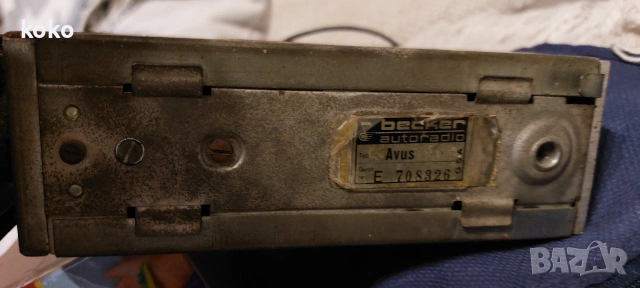 Becker avus radio , снимка 3 - Радиокасетофони, транзистори - 53268651