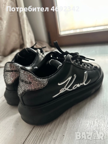 Кожени обувки Karl Lagerfeld , снимка 4 - Дамски ежедневни обувки - 52898724