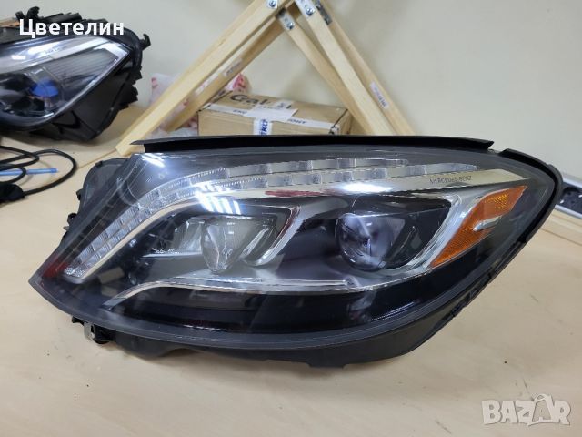 Ляв фар фарове Mercedes S W222 Night vision lqv far farove мерцедес 22, снимка 1 - Части - 45953536