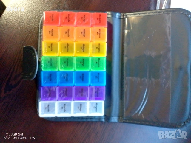 органайзер за съхранение на лекарства , снимка 2 - Органайзери - 53696526