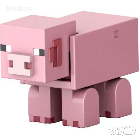 Фигурка Minecraft Build A Portal Pig / прасе Mattel, снимка 2 - Фигурки - 46557898