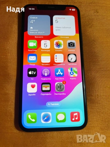 iPhone 11Pro -256GB,Green,зарядно
