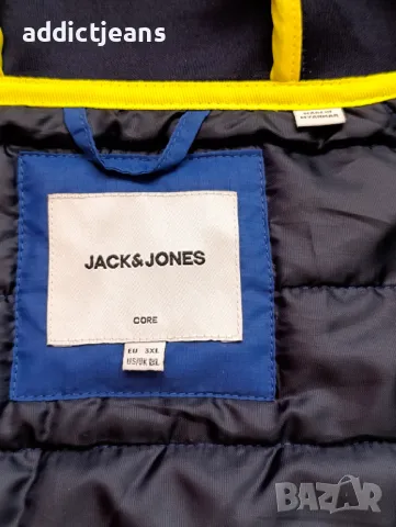 Мъжко спортно яке Jack&Jones размер 3XL, снимка 5 - Якета - 49764649