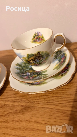 Троен сет за чай Royal Vale , снимка 3 - Сервизи - 54011078