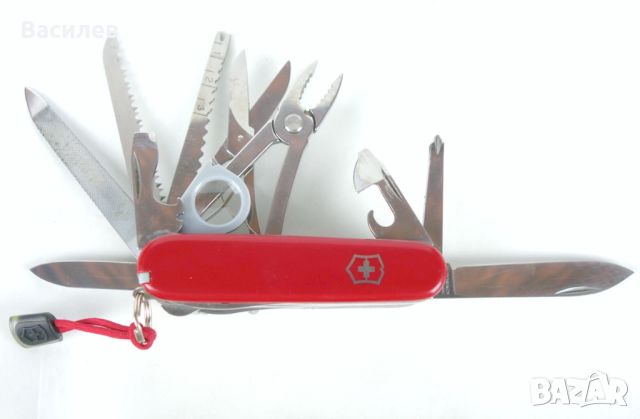 Оригинално швейцарско ножче VICTORINOX SWISS CHAMP, снимка 1 - Ножове - 46191813