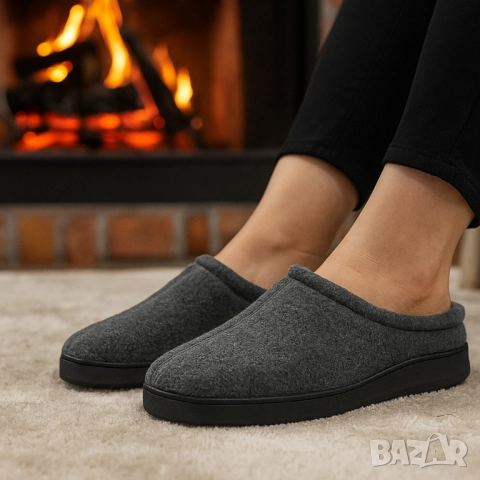 Топли и удобни домашни чехли – комфорт за всяка стъпка, снимка 4 - Мъжки чехли - 51872192