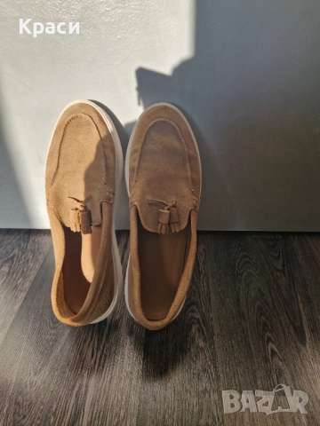 Мъжки мокасини на Zara, снимка 4 - Мокасини - 52965620