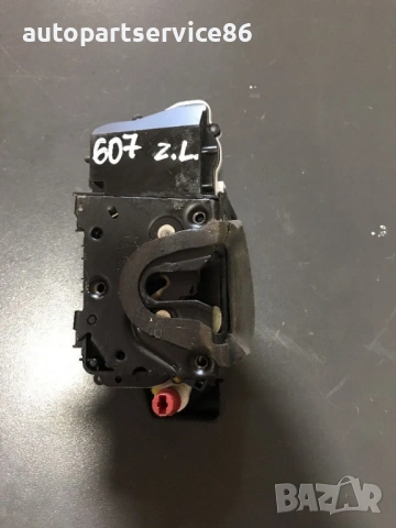 Заден ляв механизъм за заключване на врата за Peugeot 607 (2002), снимка 2 - Части - 53767943