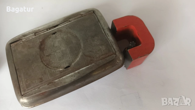 От на дядо шкафа,османска войнишка,табакера,кутия за тютюн, снимка 2 - Антикварни и старинни предмети - 54070932