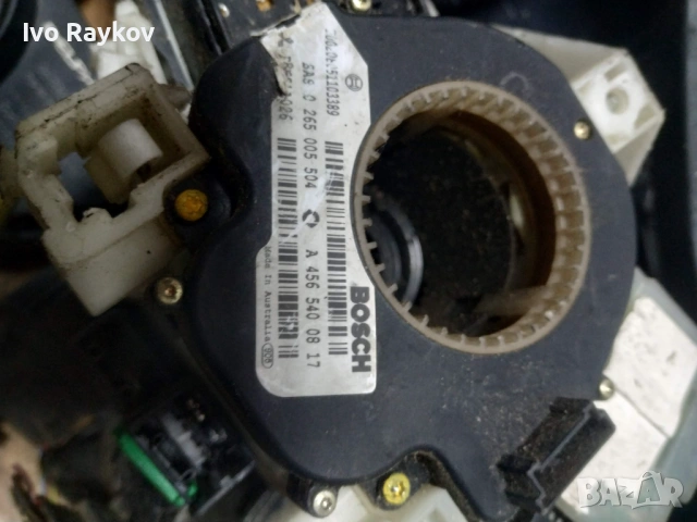 Датчик ъгъл завиване SMART FORFOUR 1.5 BRABUS , А 4565400817, снимка 2 - Части - 53594684