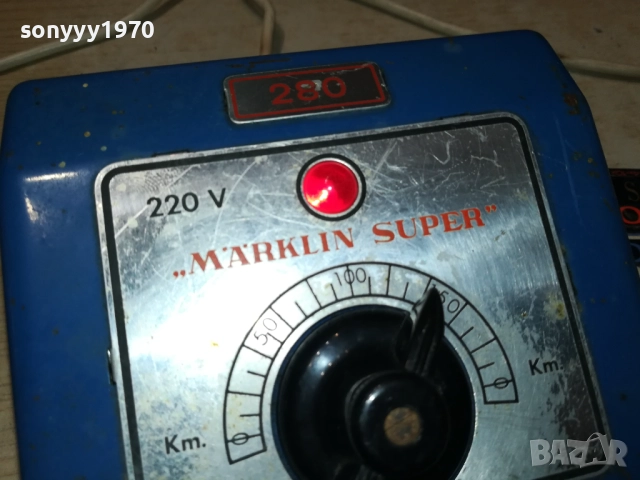 MARKLIN SUPER 280-MADE IN GERMANY-ВНОС SWISS 1109251634, снимка 15 - Друга електроника - 51680955