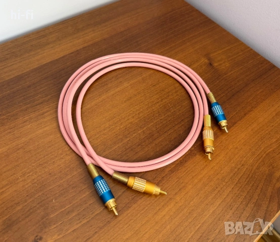 Sonic Link Silver Pink (Black Rhodium) RCA / Аудио кабели, снимка 3 - Ресийвъри, усилватели, смесителни пултове - 53766610
