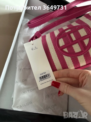 Дамска чанта Tom Tailor, снимка 2 - Чанти - 52001108