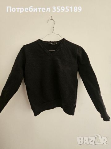 вълнен пуловер мерино hugo boss, снимка 3 - Блузи с дълъг ръкав и пуловери - 45825028