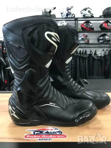 Мото Ботуши ALPINESTARS SMX-6 V2 WP ,44,протектори,става,като нови, снимка 2 - Аксесоари и консумативи - 47075499