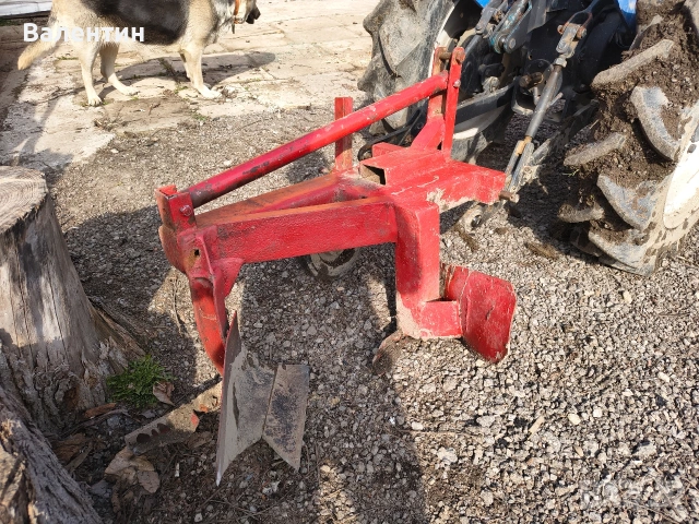 плуг за малък Трактор 2х20, снимка 2 - Селскостопанска техника - 53949956