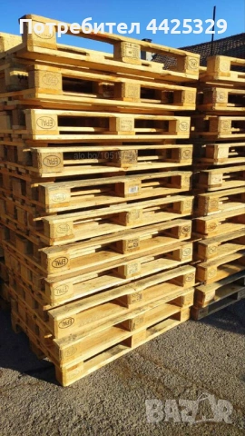 Европалети и дървени скари