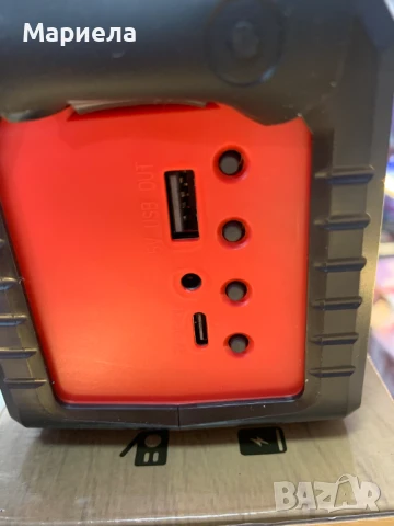 Соларно радио с манивела и вградена батерия 16 000mAh / Bluetooth / Фенер, снимка 5 - Радиокасетофони, транзистори - 51259434