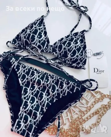 Christian Dior Дамски Бански С 2 Части Кристиян Диор👙Налични Различни Цветове👙 Код LFS332, снимка 2 - Бански костюми - 49440777