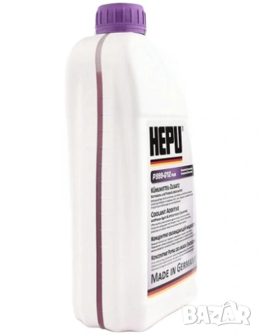 Лилав антифриз HEPU P999 G12+ 1,5л, снимка 2 - Аксесоари и консумативи - 53745524