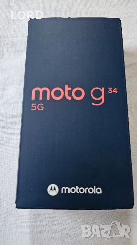 Смартфон Motorola Moto g34, Dual SIM, 128GB, 8GB RAM, 5G Със 24 месеца гаранция, снимка 2 - Motorola - 46167628