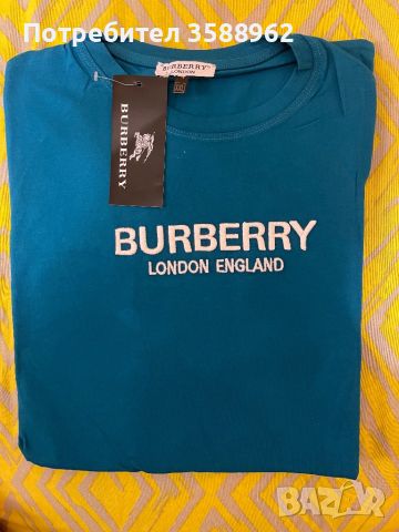 Мъжка Тениска Burberry Размер ХХЛ, снимка 1 - Тениски - 46418569