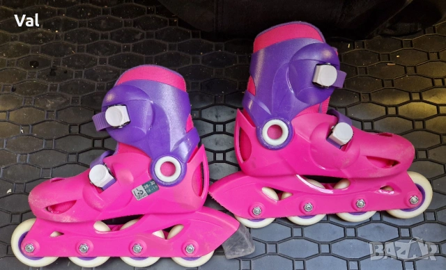 Ролери Oxelo Play 3 за момиче, размер 28-30., снимка 6 - Коли, камиони, мотори, писти - 54221497