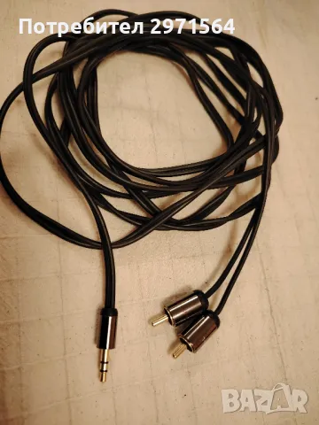 Кабели 3.5 мн към чинчове, снимка 3 - Други - 49715759